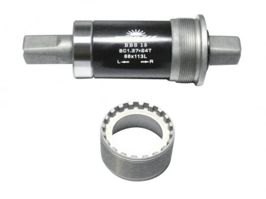Osa středová SUNRACE S15 68-131 4H BSA Fe