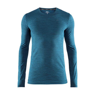CRAFT triko pánské Fuseknit Comfort LS tmavě zelená vel. M