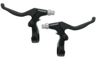 Brzdové páky PROMAX V-brake černé dural