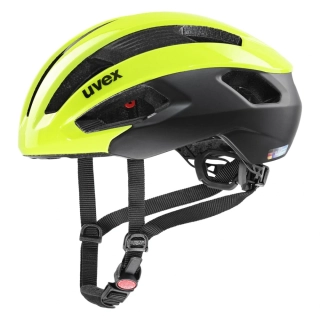 Přilba UVEX RISE CC NEON YELLOW-BLACK MAT 52-56cm